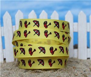 Summer Holiday Ribbon - Bucket & Spade